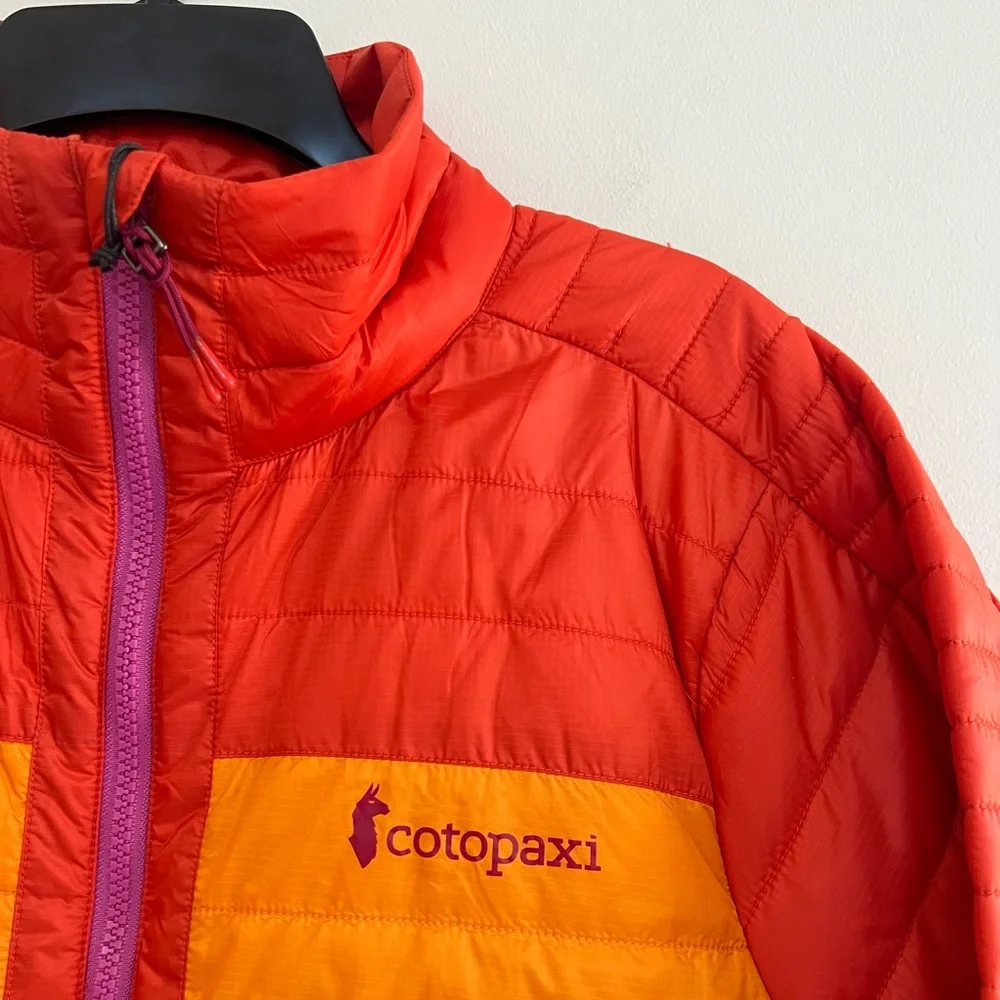 Cotopaxi NWT Women's Capa Insulated Jacket in Canyon/Raspberry, size S - Picture 9 of 15